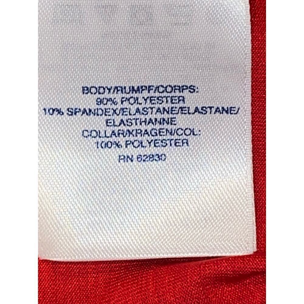 Lands End outfitters red polo shirt, short sleeves, golf Size XL - Picture 4 of 6